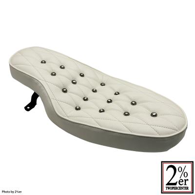 オールドスクールダブルシート ホワイト SR400/500のサムネイル画像