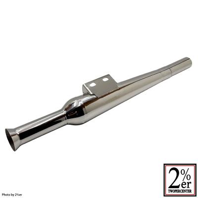 SR400/500 スリップオン トランペットマフラー ロングベルのサムネイル画像