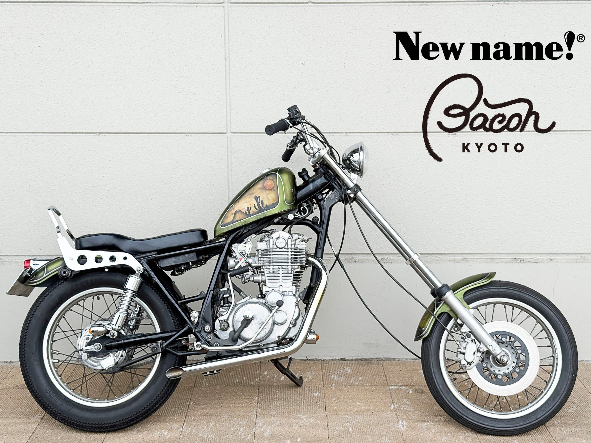 SRのタンクになります‼︎ 362 SR400 New name! x BACON – SR400/SR500のカスタムバイクショップ