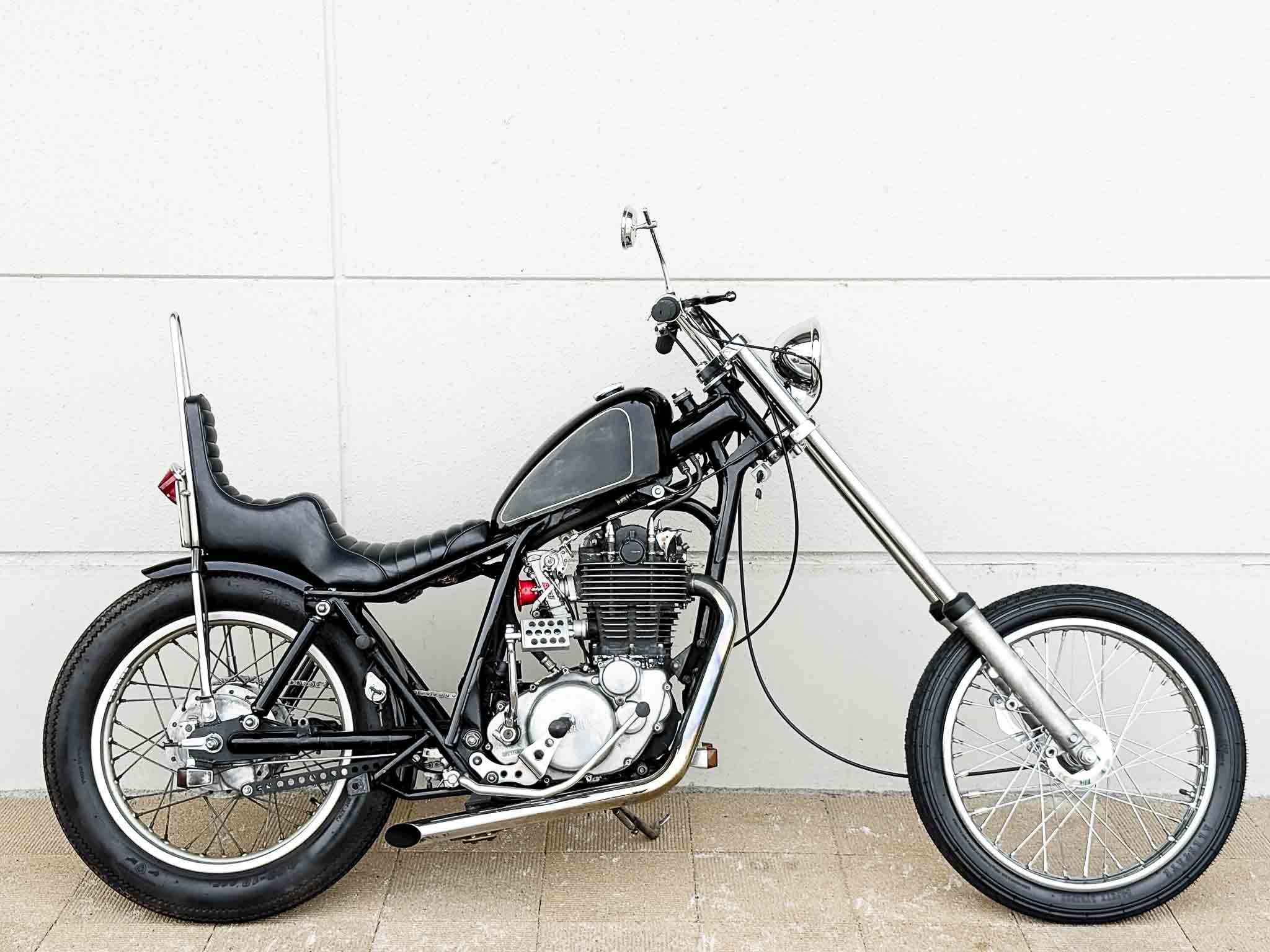 SR400 500 ヨシムラ菅風 スリップオン 2%er ボバー チョッパー SR400